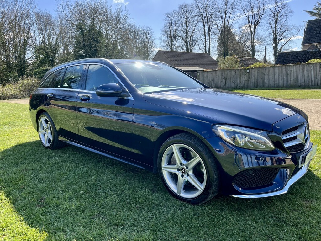 Mercedes-Benz C Class Estate 2.1 C250d Amg Line 4Matic 201767 KW67AAU Blue #3