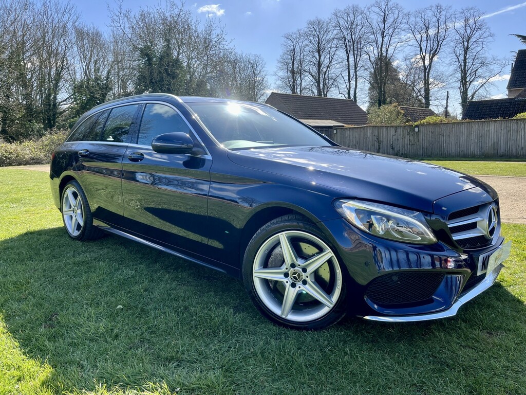 Mercedes-Benz C Class Estate 2.1 C250d Amg Line 4Matic 201767 Blue