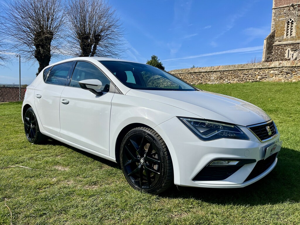 Seat Leon Hatchback 2.0 Tdi Fr Technology 201818 YA18FCP White #3