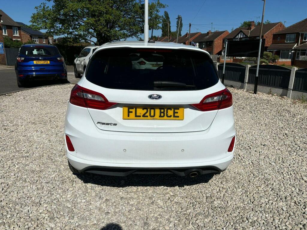 Ford Fiesta Hatchback 1.0T Ecoboost St-line Edition Euro 6 S FL20BCE White #6