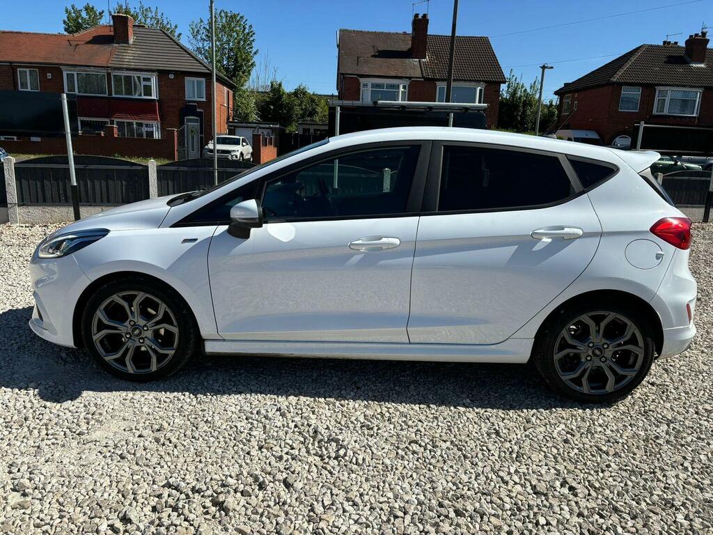 Ford Fiesta Hatchback 1.0T Ecoboost St-line Edition Euro 6 S FL20BCE White #4