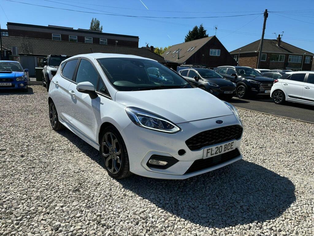 Ford Fiesta Hatchback 1.0T Ecoboost St-line Edition Euro 6 S White