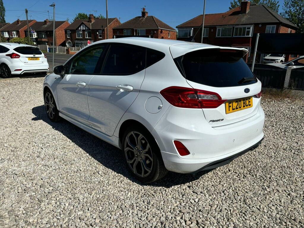 Ford Fiesta Hatchback 1.0T Ecoboost St-line Edition Euro 6 S FL20BCE White #3