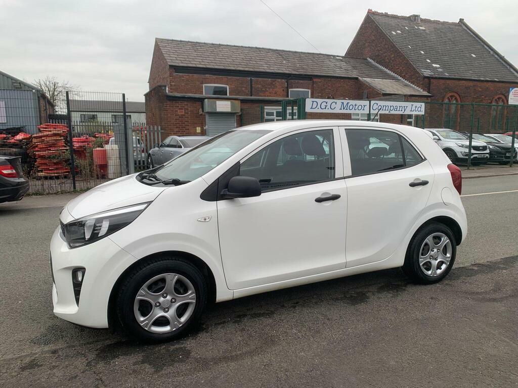 Kia Picanto 1.0 1 Euro 6 FN67MVD White #4