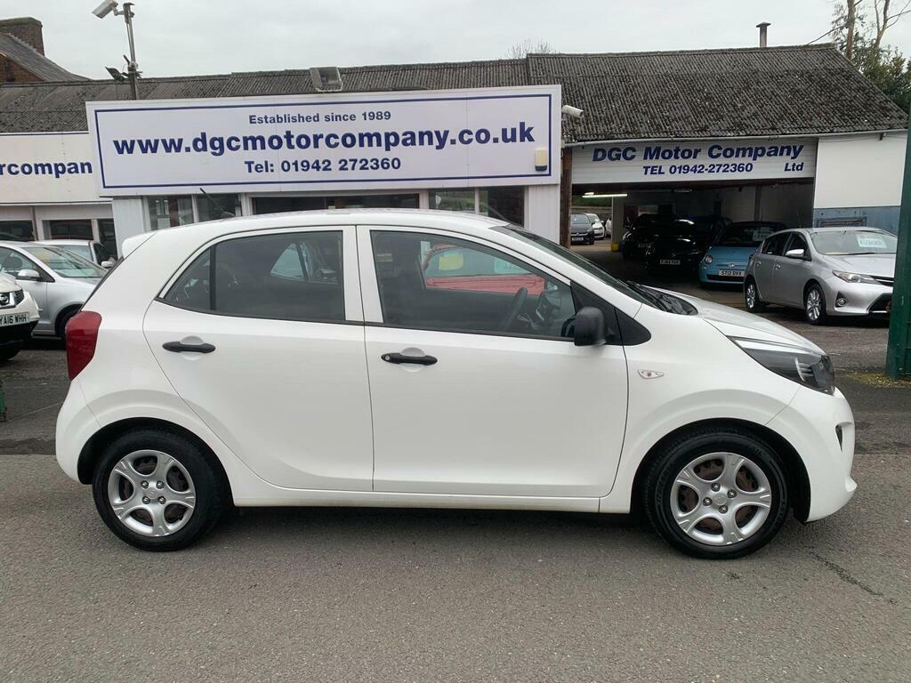 Kia Picanto 1.0 1 Euro 6 FN67MVD White #6
