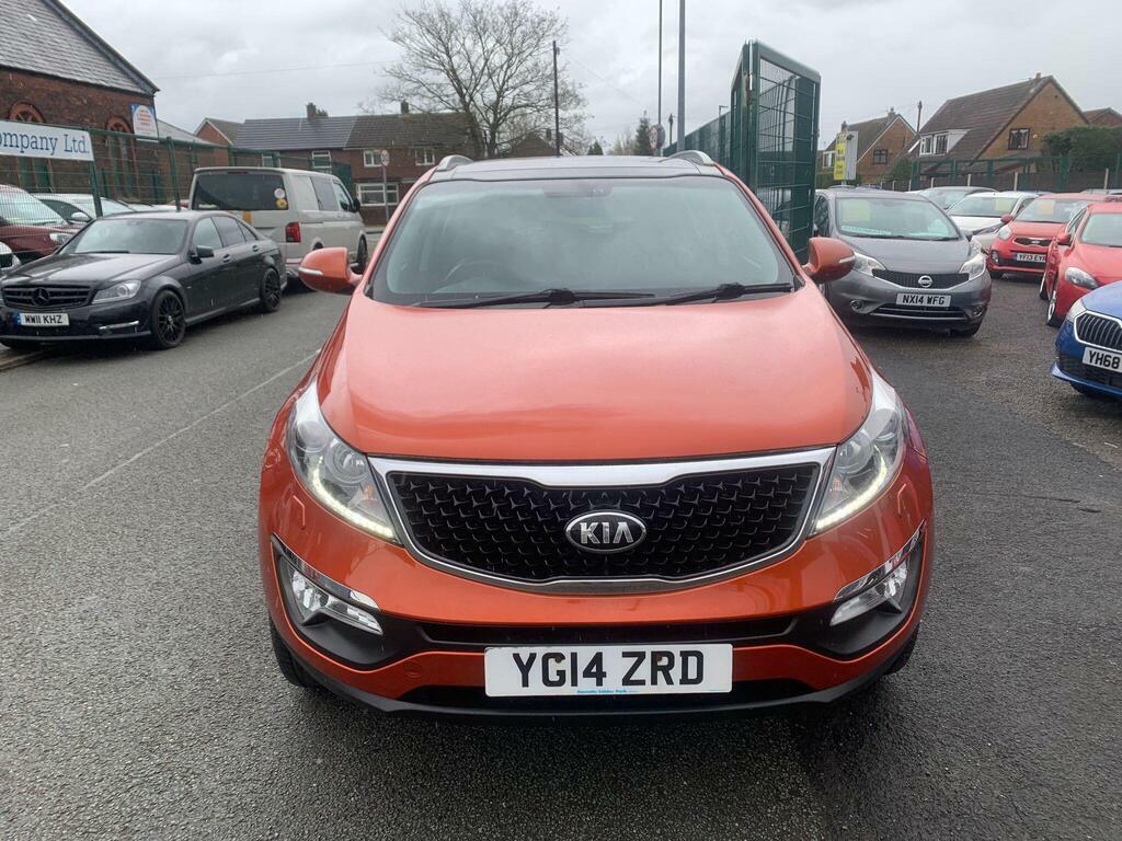 Kia Sportage 2.0 Crdi Kx-3 Awd Euro 5 Orange #2
