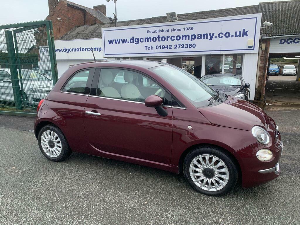 Fiat 500 1.2 Lounge Euro 6 S S Red