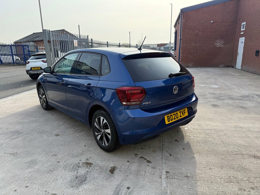 Volkswagen Polo 1.0 Tsi Match Hatchback Euro 6 BD20ZVF Blue #4