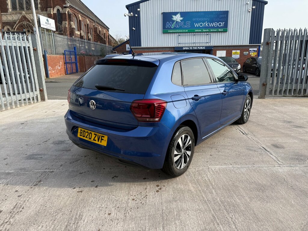 Volkswagen Polo 1.0 Tsi Match Hatchback Euro 6 BD20ZVF Blue #2
