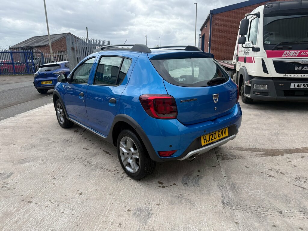 Dacia Sandero Stepway 0.9 Tce Comfort Hatchback Euro 6 HJ20GVV Blue #4