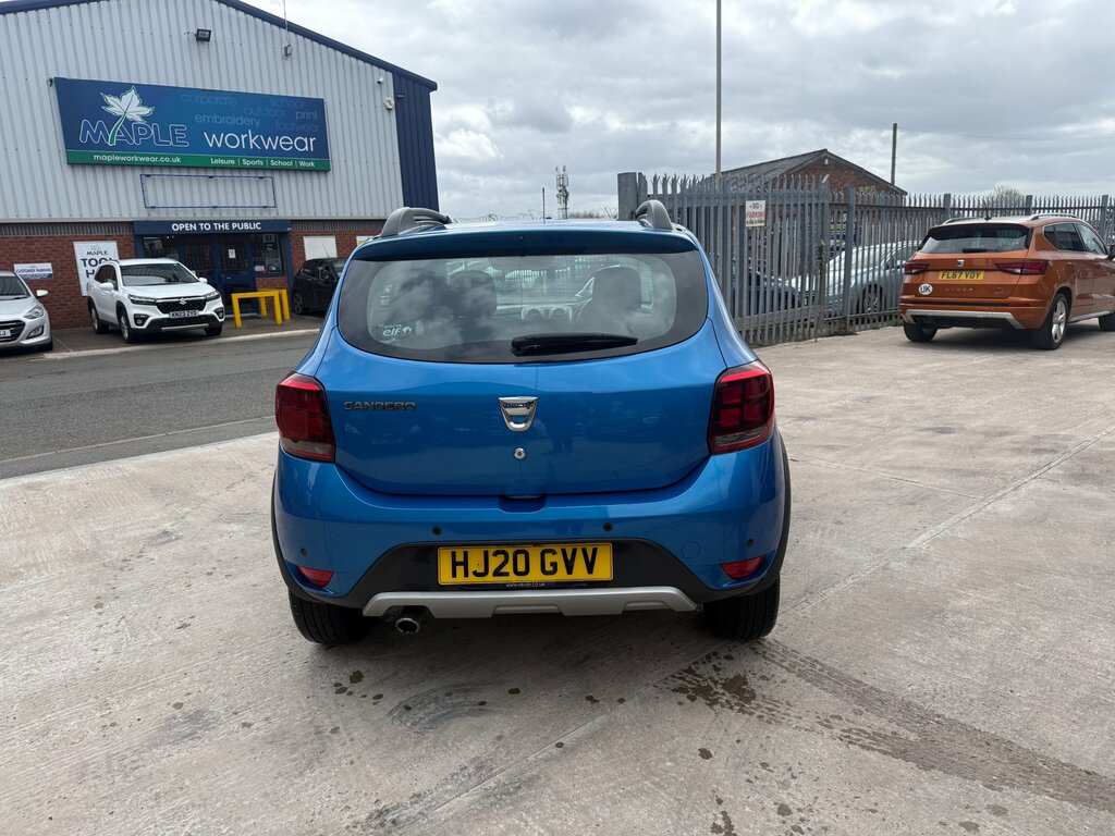 Dacia Sandero Stepway 0.9 Tce Comfort Hatchback Euro 6 HJ20GVV Blue #3
