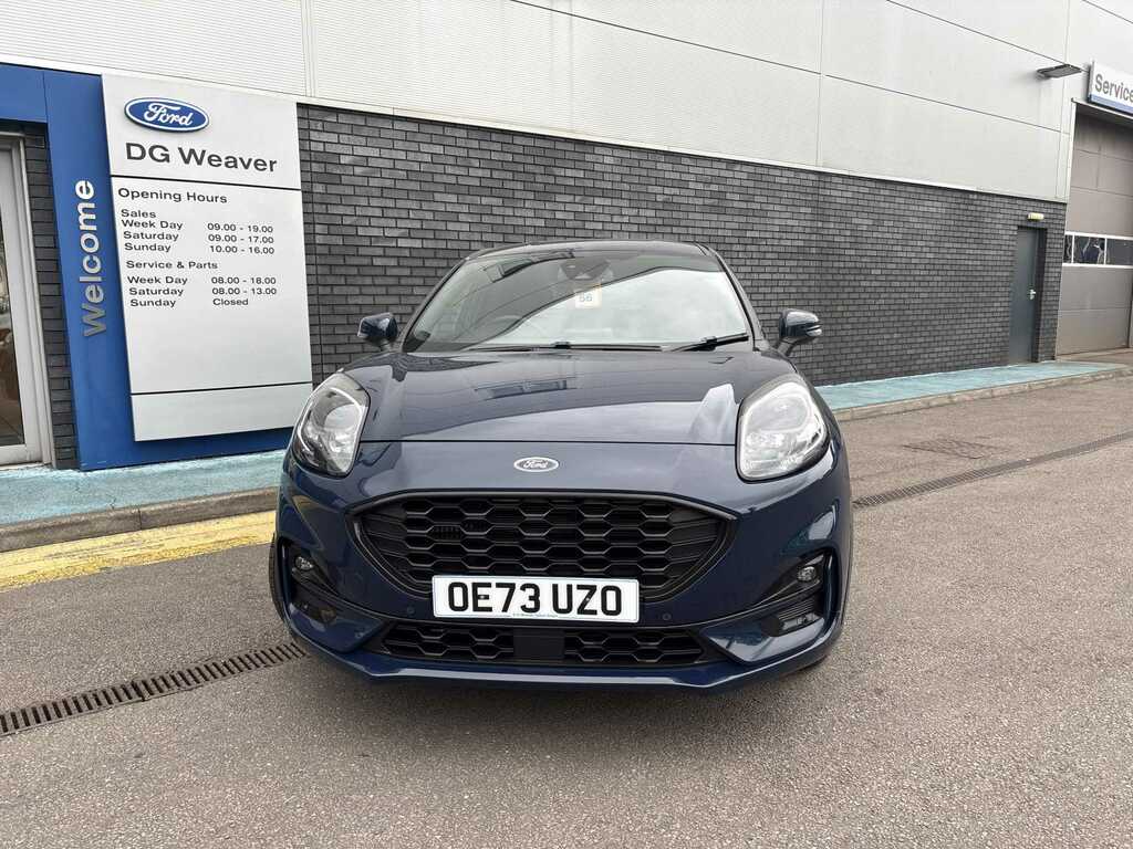 Ford Puma St-line X Mhev OE73UZO Blue #2