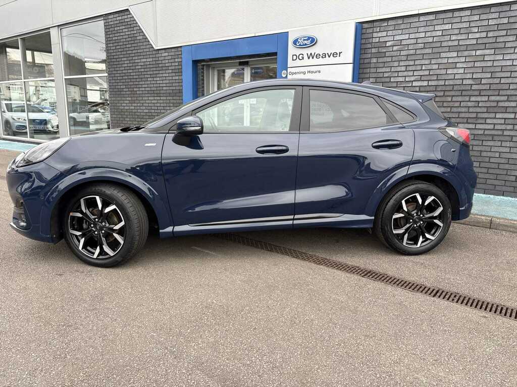 Ford Puma St-line X Mhev OE73UZO Blue #3