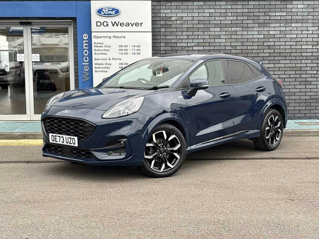 Ford Puma St-line X Mhev Blue