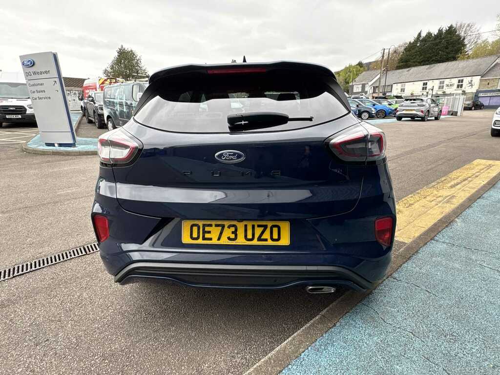 Ford Puma St-line X Mhev OE73UZO Blue #5