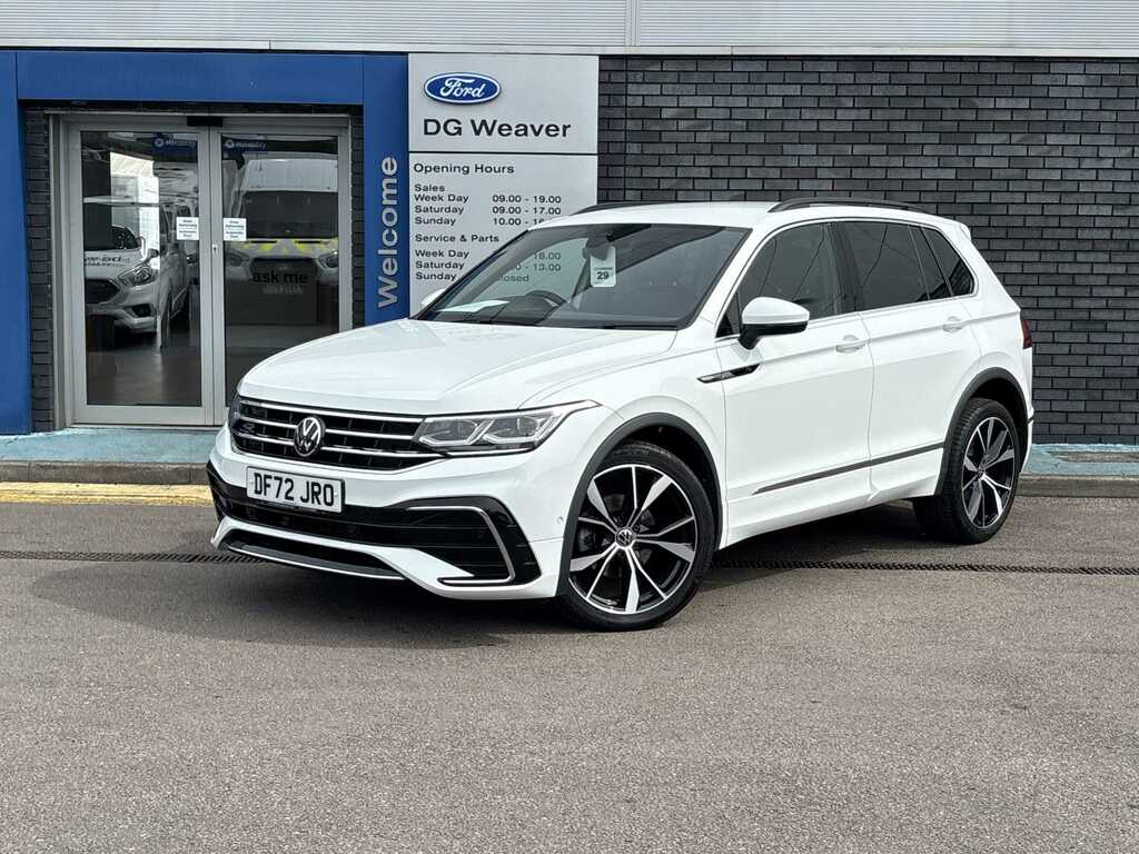 Volkswagen Tiguan R-line Tdi S-a White