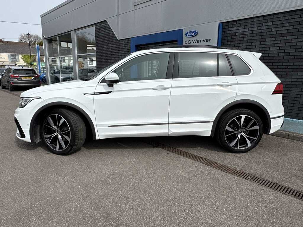 Volkswagen Tiguan R-line Tdi S-a White #3