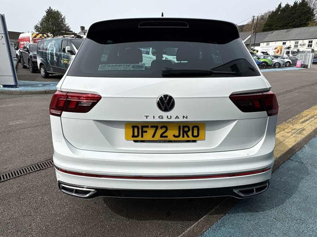 Volkswagen Tiguan R-line Tdi S-a White #5