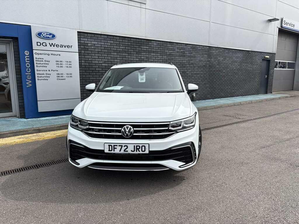 Volkswagen Tiguan R-line Tdi S-a White #2