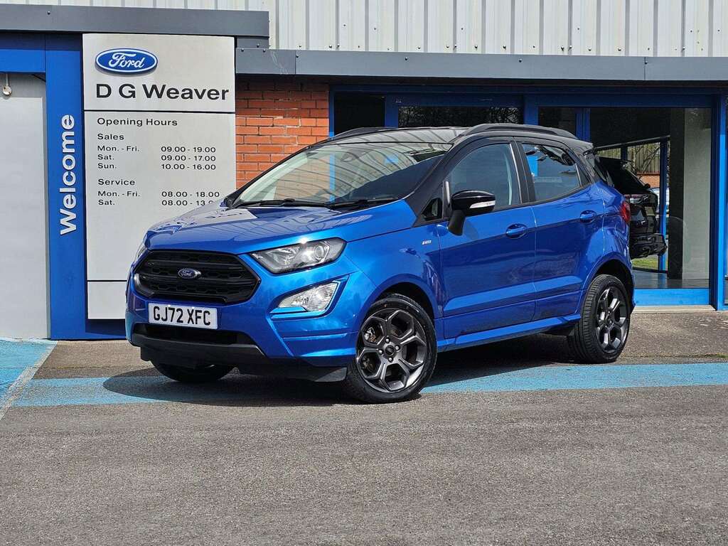 Ford Ecosport St-line Blue
