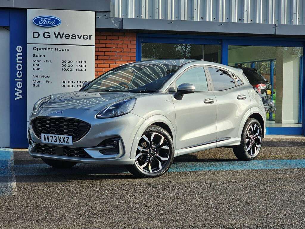 Ford Puma St-line X Mhev Silver