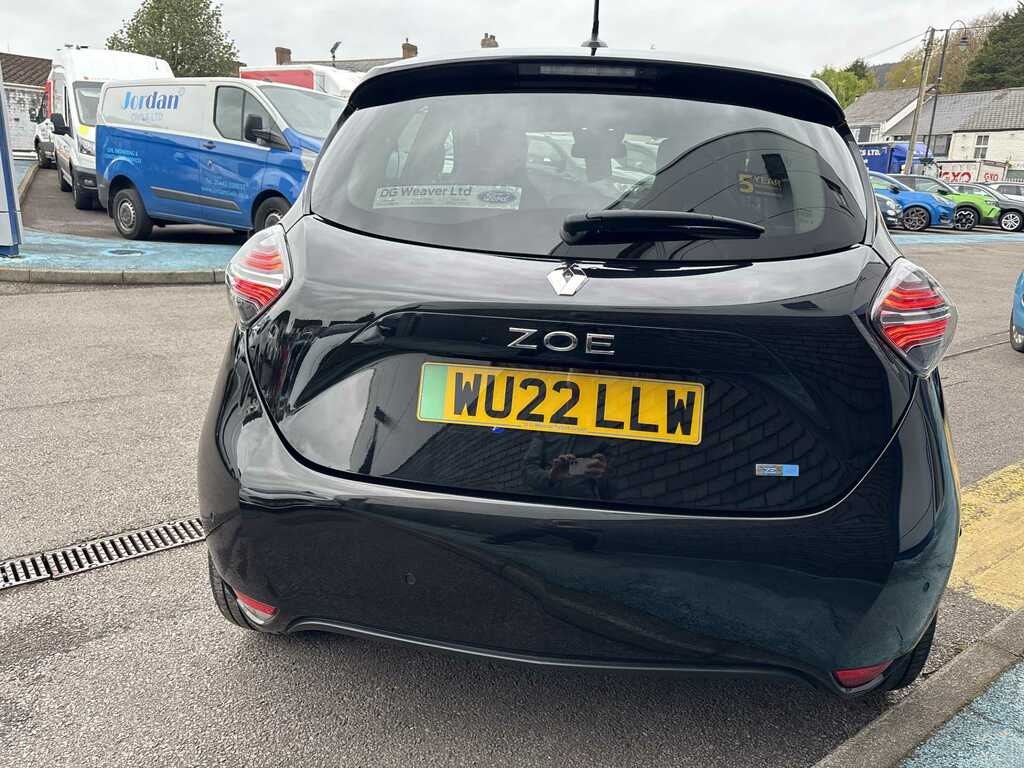 Renault Zoe Gt Ed Rapid Charge Ev WU22LLW Black #5