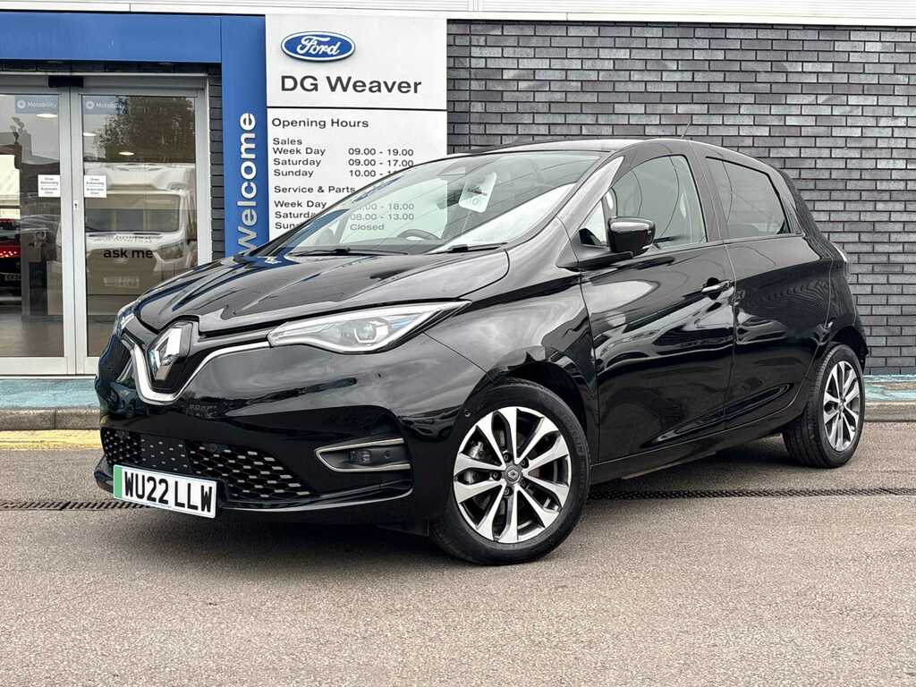 Renault Zoe Gt Ed Rapid Charge Ev Black