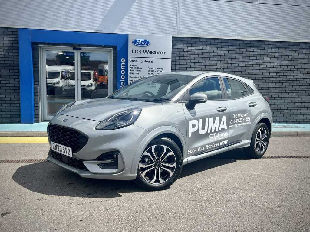 Ford Puma St-line Silver