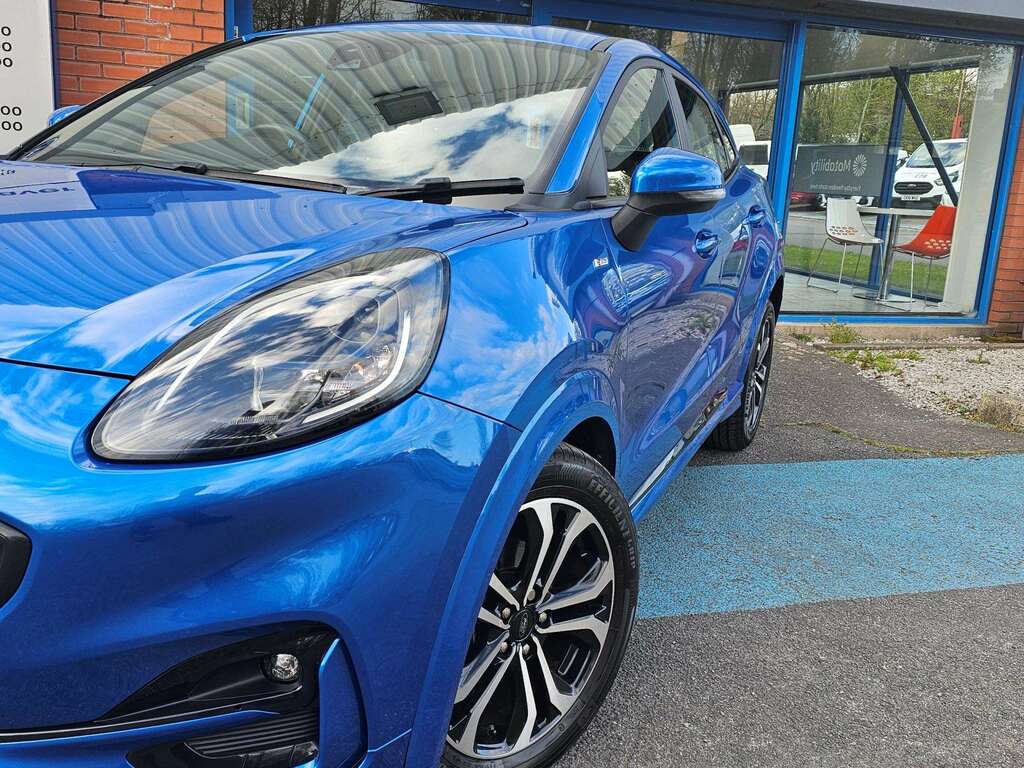 Ford Puma St-line Mhev CN21SYP Blue #3