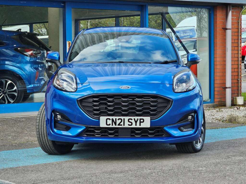 Ford Puma St-line Mhev CN21SYP Blue #2