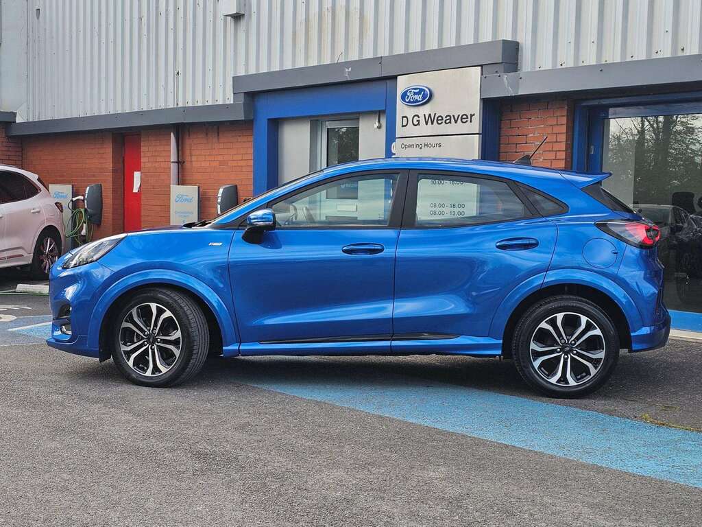 Ford Puma St-line Mhev CN21SYP Blue #6