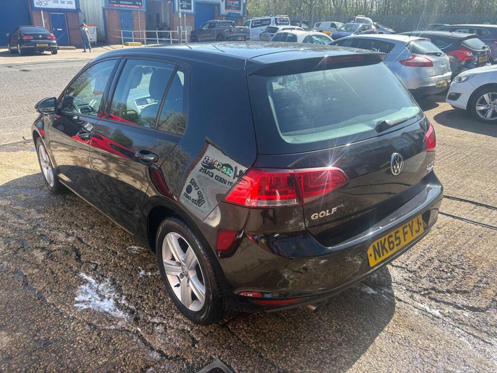 Volkswagen Golf 2.0 Tdi Bluemotion Tech Match Euro 6 S S NK65FYJ Black #4