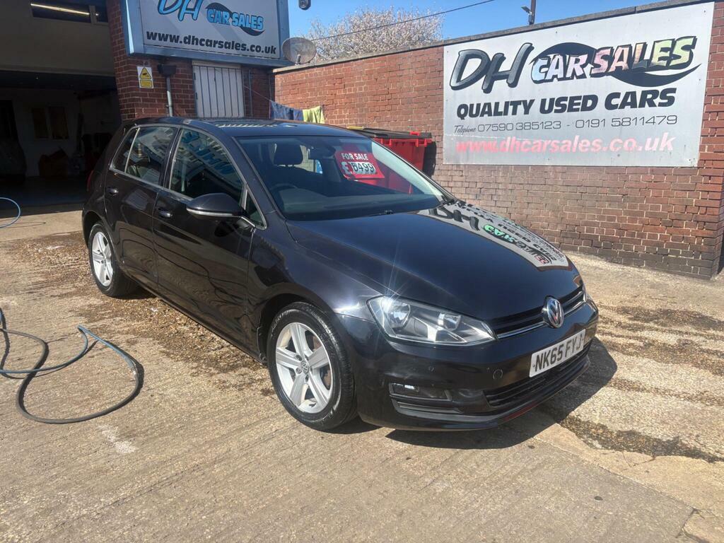 Volkswagen Golf 2.0 Tdi Bluemotion Tech Match Euro 6 S S Black
