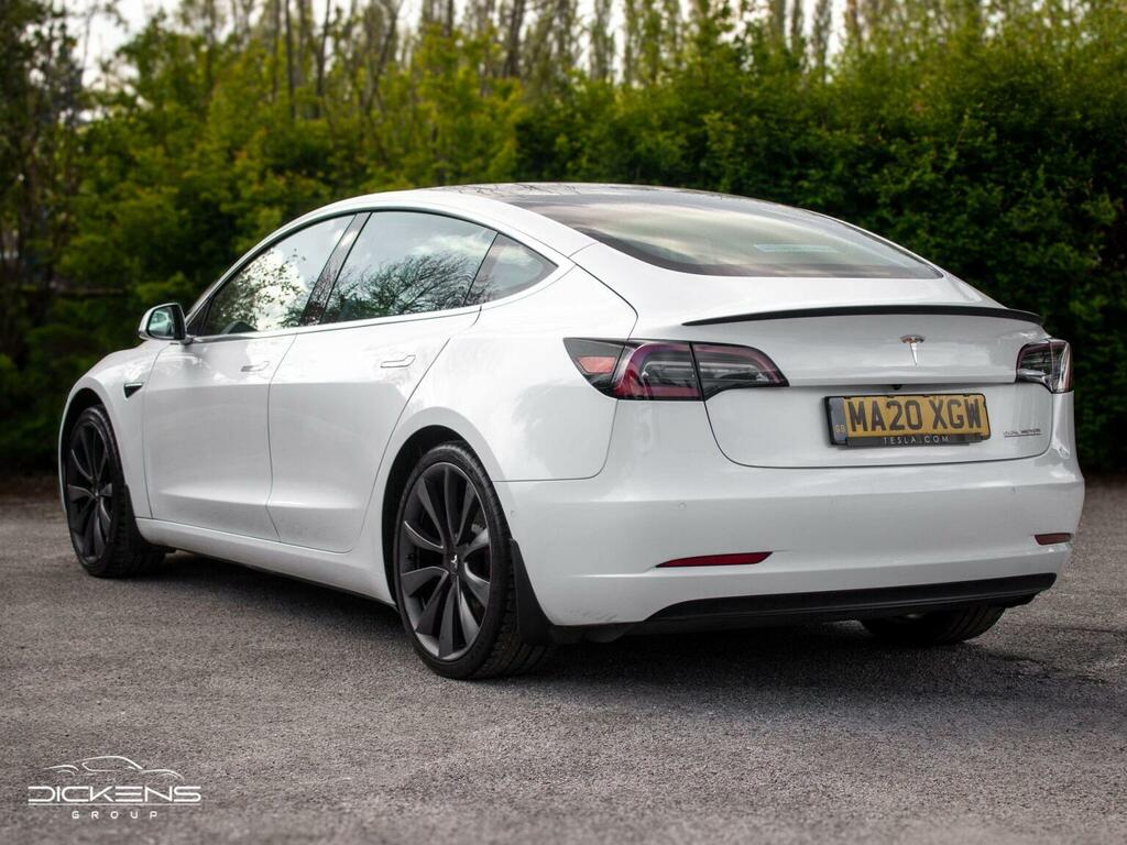 Tesla Model 3 Saloon Dual Motor Performance 4Wde Per MA20XGW White #4