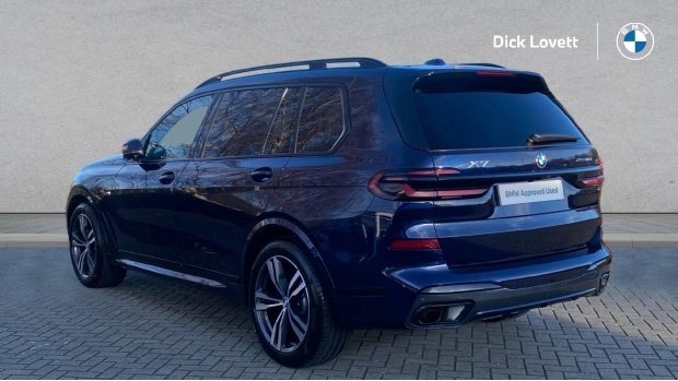 BMW X7 40D Mht M Sport Xdrive Euro 6 WX75RZC Blue #2