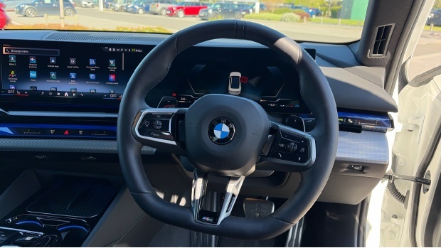 BMW 5 Series 520I Mht M Sport Pro Steptronic Euro 6 White #5