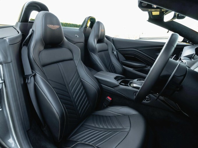 Aston Martin Vantage V12 Biturbo Roadster Euro 6 Silver #4
