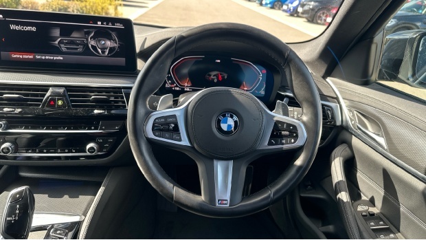BMW 5 Series 520D Mht M Sport Touring Steptronic Euro 6 WM72PWE Blue #5