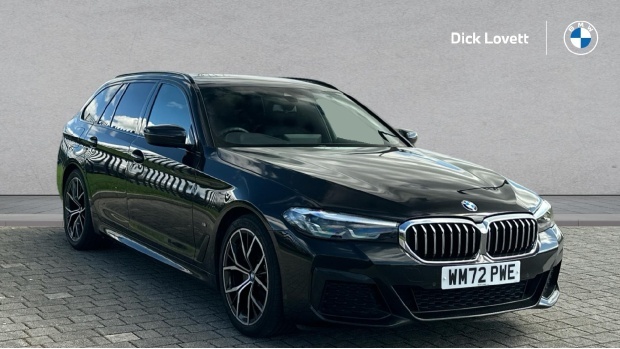 BMW 5 Series 520D Mht M Sport Touring Steptronic Euro 6 Blue