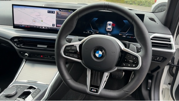 BMW 3 Series 320I M Sport Touring Euro 6 WP75YSE White #5