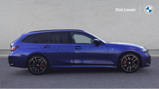 BMW 3 Series M340i Mht Touring Xdrive Euro 6 AU74GPV Blue #3