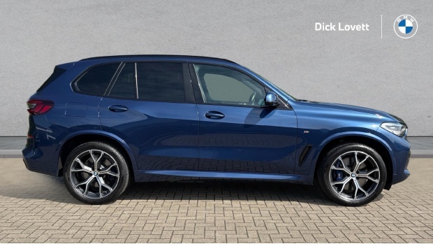 BMW X5 45E 24Kwh M Sport Xdrive Euro 6 RA21MYC Blue #3