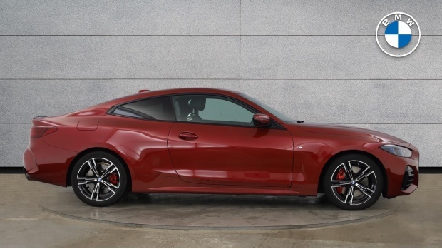 BMW 4 Series 420I M Sport Euro 6 YK74TSM Red #3