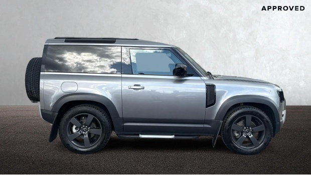 Land Rover Defender 90 D250 Mhev Hse Hard Top Suv Swb Euro 6 WN73YUD Grey #5
