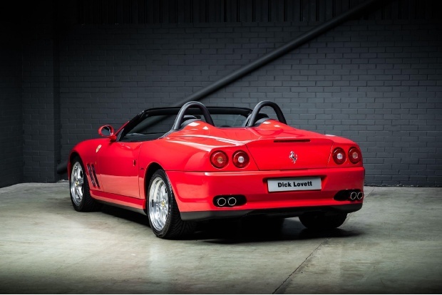 Ferrari 550 Barchetta Red #7