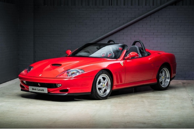 Ferrari 550 Barchetta Red #12