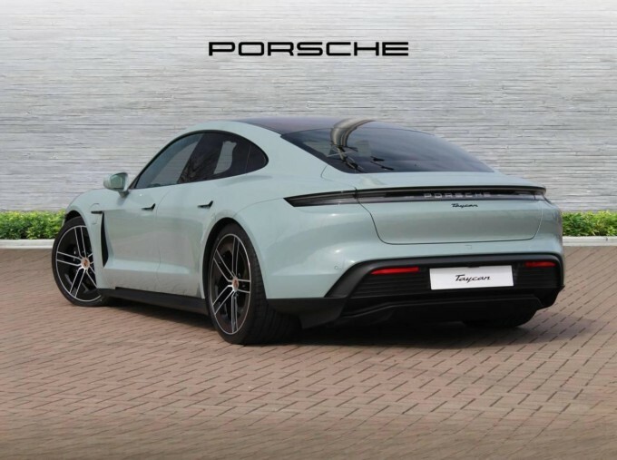Porsche Taycan Performance 89Kwh Rwd 11Kw Charger Green #2