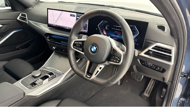 BMW 3 Series 320I M Sport Euro 6 YH75MKD Blue #6