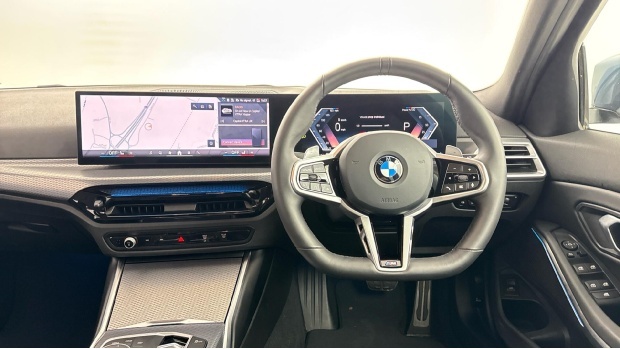 BMW 3 Series 320I M Sport Euro 6 YH75MKD Blue #5