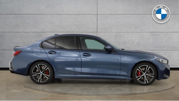 BMW 3 Series 320I M Sport Euro 6 YH75MKD Blue #3